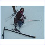 Comiendo nieve